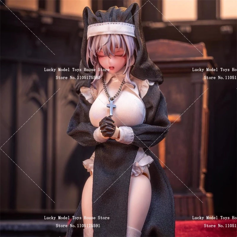 HASUKI 1/12 Nun Figure Cosplay Dress Hat Necklace Stockings Clothes Set CS017 CS018 Accessory For PA009 Friede Mobil Suit Girl
HASUKI 1/12 Nun Figure Cosplay Dress Hat Necklace Stockings Clothes Set CS017 CS018 Accessory For PA009 Friede Mobil Suit Girl