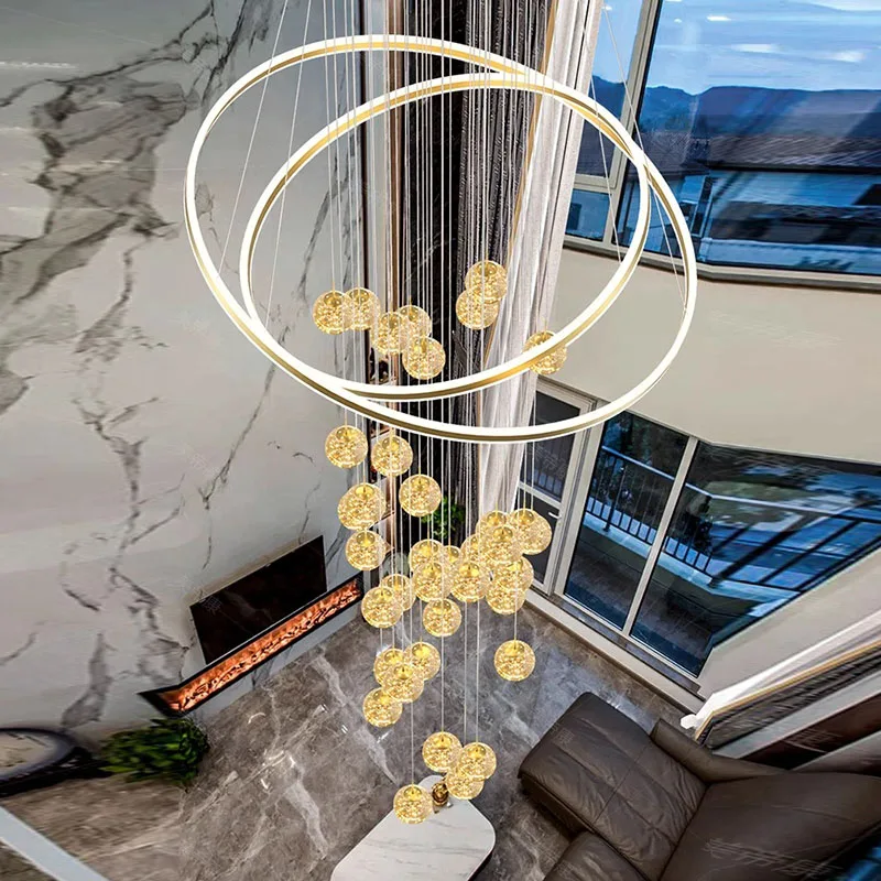 Modern home decor led lights pendant light lamps forstaircase Chandeliers for living room hanging light indoor lighting
Modern home decor led lights pendant light lamps forstaircase Chandeliers for living room hanging light indoor lighting