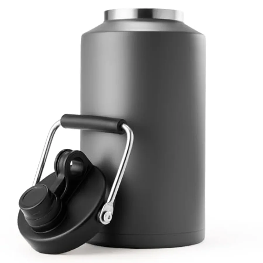 Insulated Gallon Jug with Handle One Gallon Large Double Vacuum Water Bottle for Hot and Cold Drinks Wide Mouth Sweat Proof Gre
Insulated Gallon Jug with Handle One Gallon Large Double Vacuum Water Bottle for Hot and Cold Drinks Wide Mouth Sweat Proof Gre