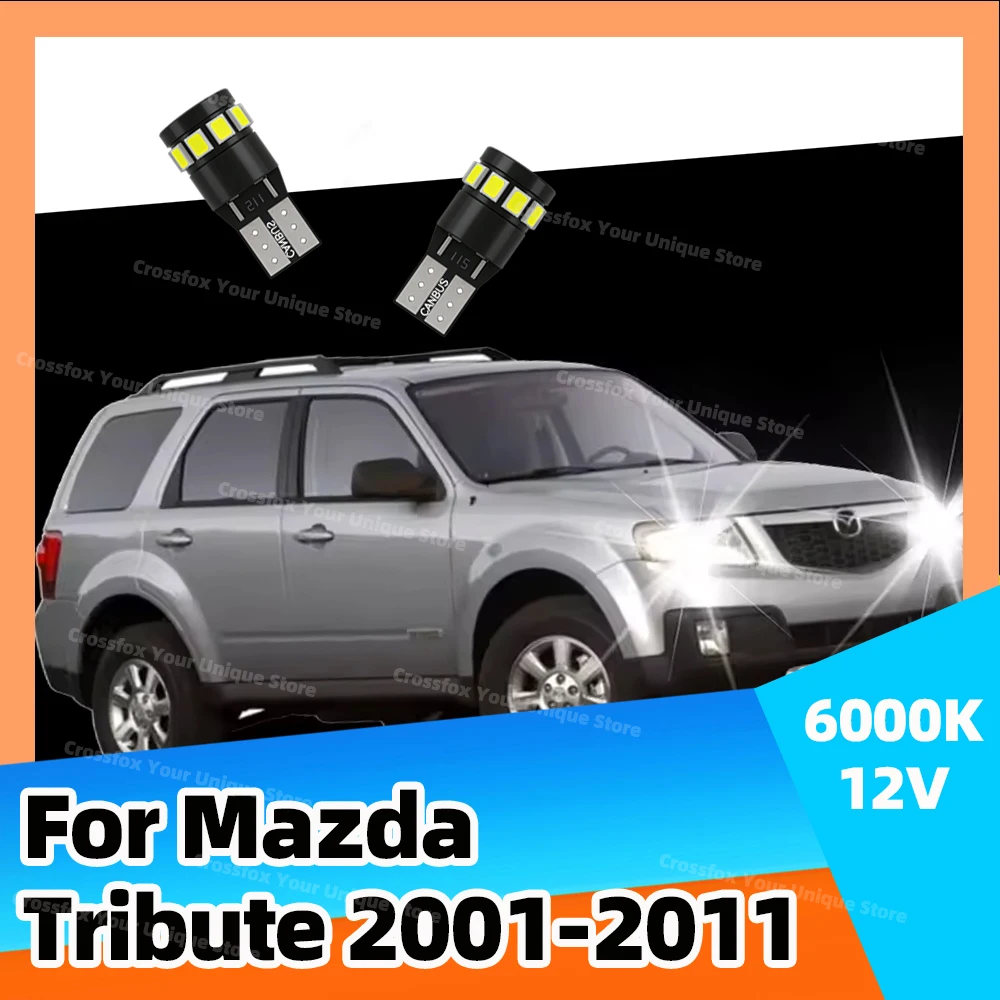 2x T10 LED Lights 6000K Reading Dome Marker Wedge License Plate Lamps For Mazda Tribute 2001-2005 2006 2007 2008 2009 2010 2011
2x T10 LED Lights 6000K Reading Dome Marker Wedge License Plate Lamps For Mazda Tribute 2001-2005 2006 2007 2008 2009 2010 2011