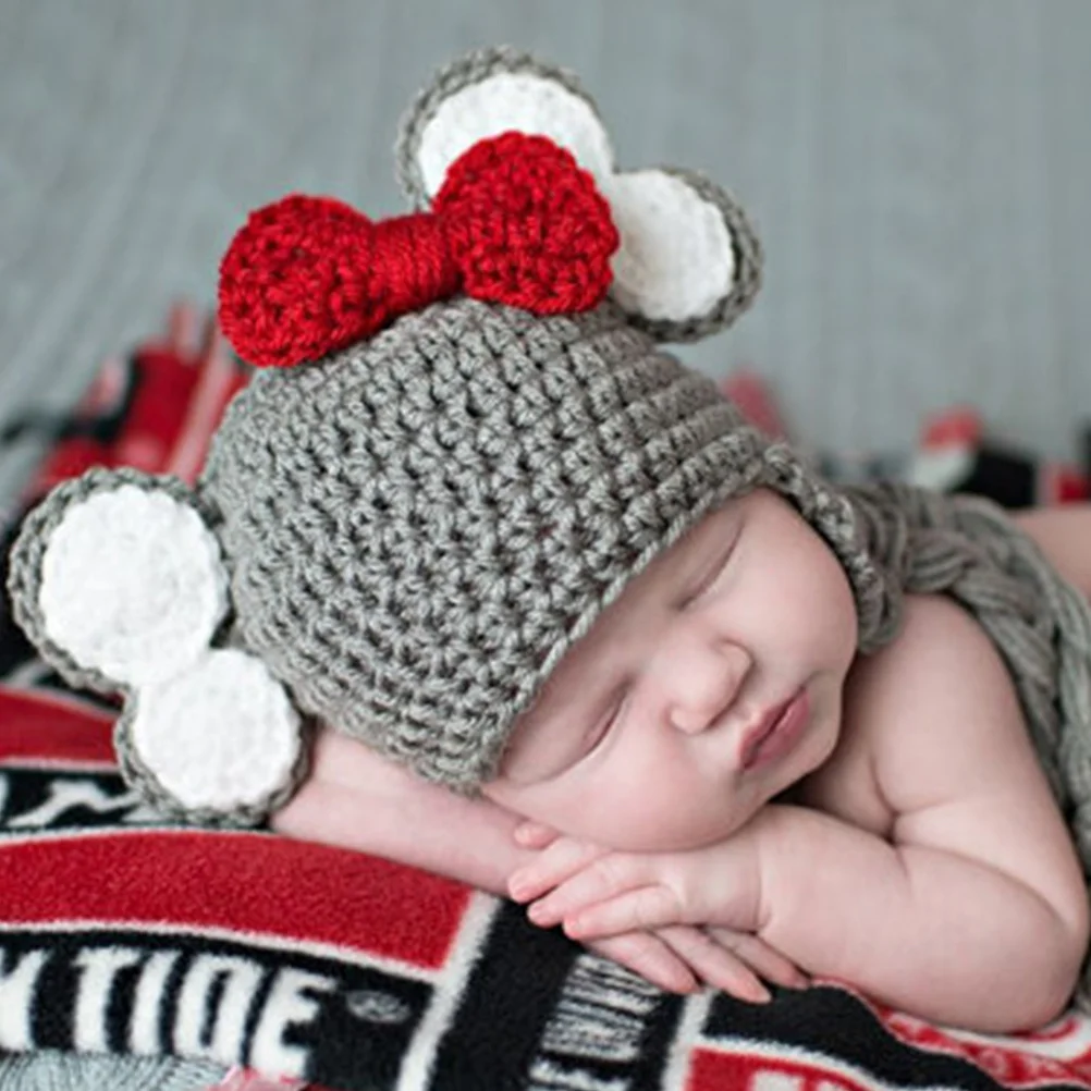 Newborn Costume Knitted Baby Animal Hat and Shoes Set for Photo Shoot Infant Crochet Photography Props
Newborn Costume Knitted Baby Animal Hat and Shoes Set for Photo Shoot Infant Crochet Photography Props