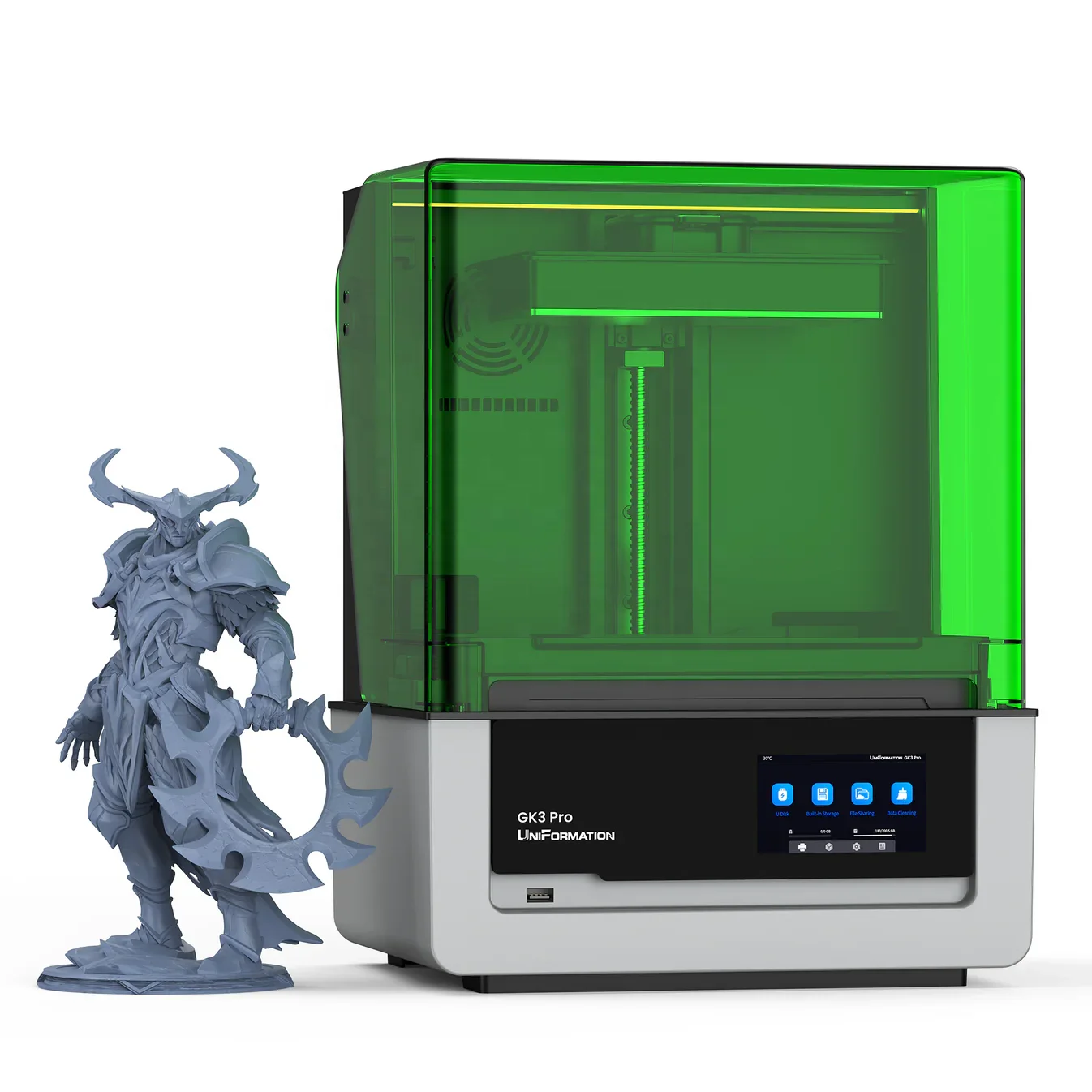 UniFormation GK3 PRO 16K Large Print Size 211*118*240 Mm LCD Resin 3D Printer
UniFormation GK3 PRO 16K Large Print Size 211*118*240 Mm LCD Resin 3D Printer