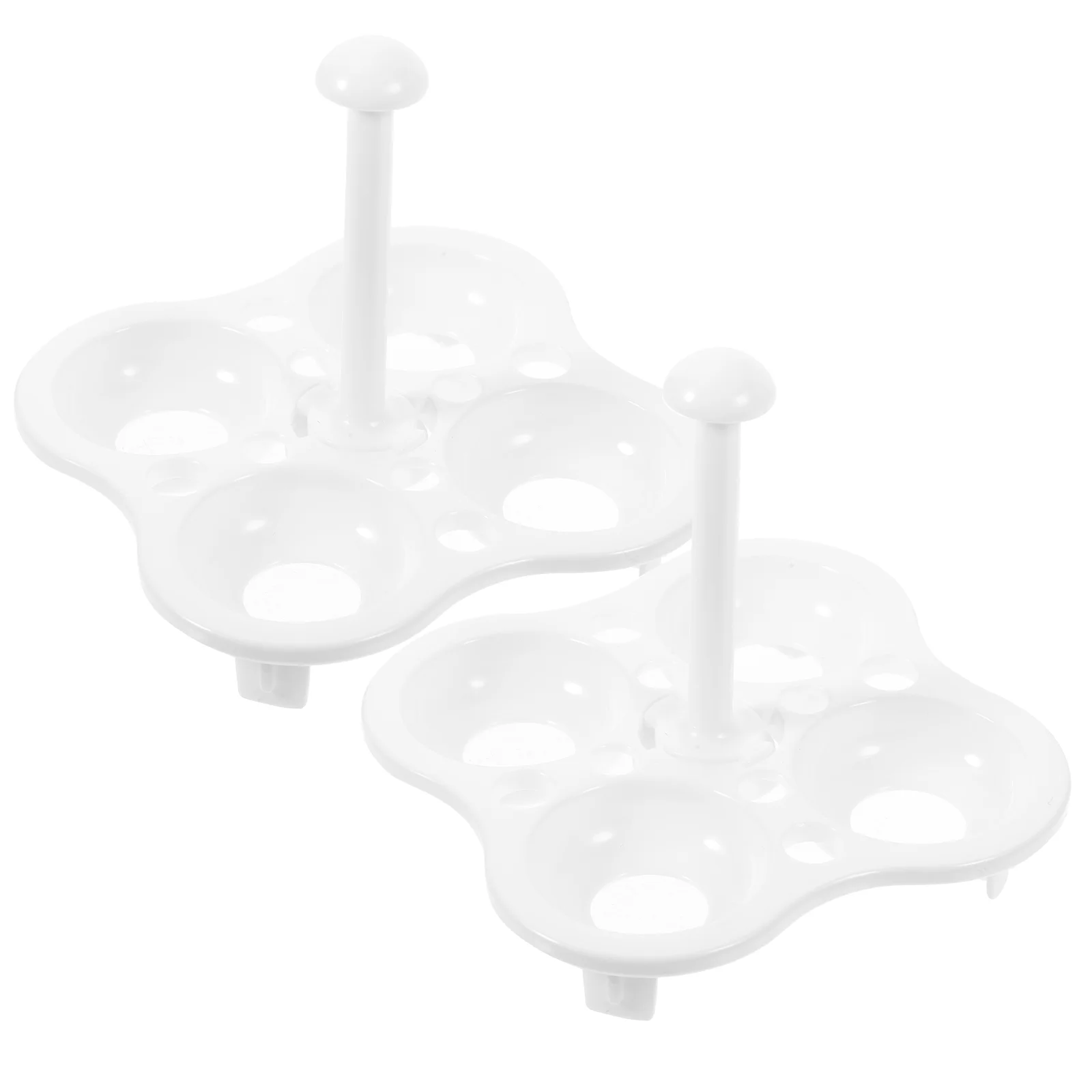 2 Pcs Egg Steamer Steaming Stands Holder Boiled Eggs Multi-holes Racks White Kitchen Multi-function
2 Pcs Egg Steamer Steaming Stands Holder Boiled Eggs Multi-holes Racks White Kitchen Multi-function