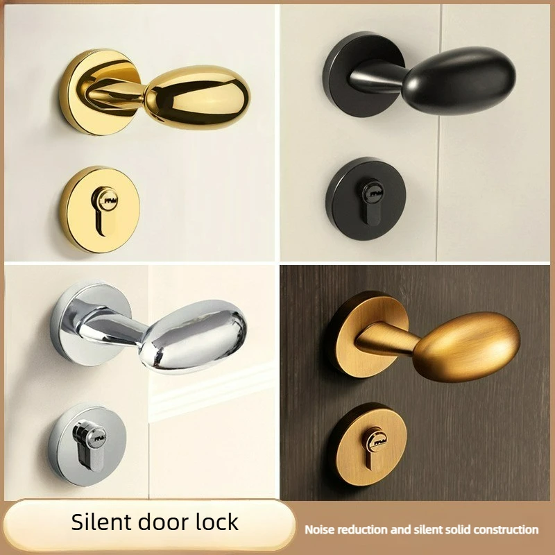 Bedroom Door Lock Safety Lock Zinc Alloy Interior Door Handle Wooden Door Silent Universal Split Lock
Bedroom Door Lock Safety Lock Zinc Alloy Interior Door Handle Wooden Door Silent Universal Split Lock
