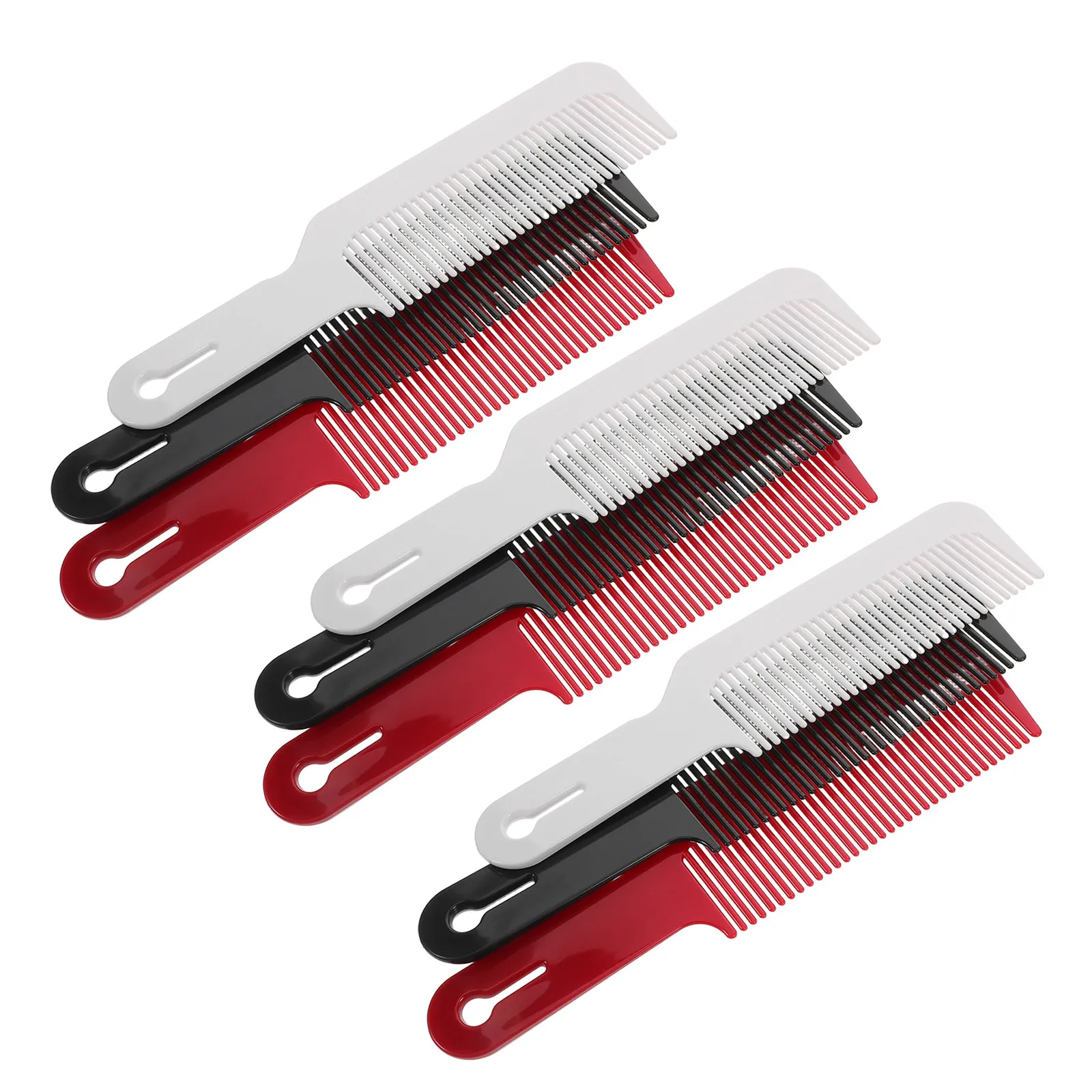 12Pcs Professional Hairdressing Comb for Barbers Salon Styling Cut Fade Flat Top Detangling Fine Hair Wet Oil Control Ergonomic
12Pcs Professional Hairdressing Comb for Barbers Salon Styling Cut Fade Flat Top Detangling Fine Hair Wet Oil Control Ergonomic