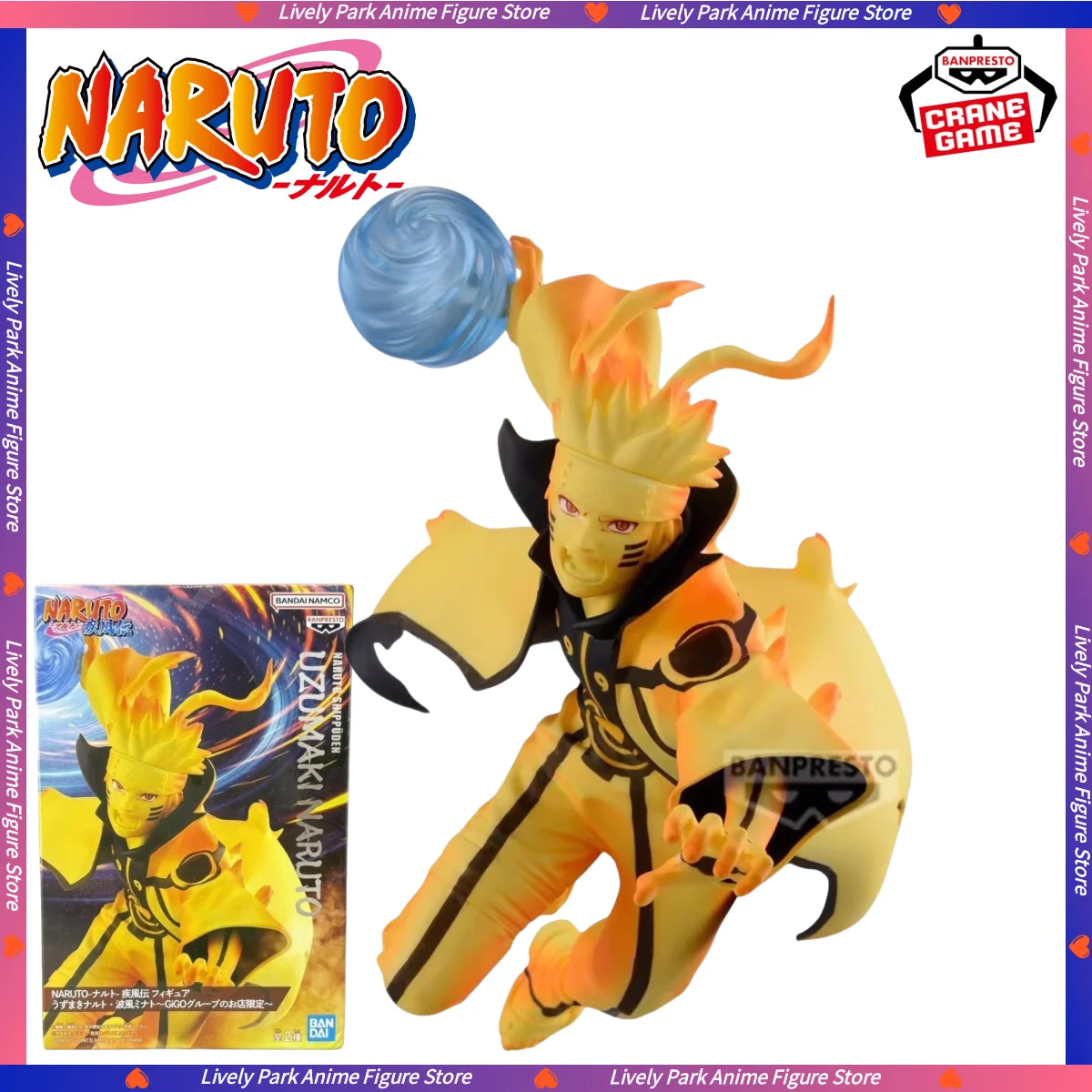 BANDAI Original BANPRESTO NARUTO Shippuden GiGO Uzumaki Naruto Anime Action Figure PVC Collection Model Toys Doll Festival Gift
BANDAI Original BANPRESTO NARUTO Shippuden GiGO Uzumaki Naruto Anime Action Figure PVC Collection Model Toys Doll Festival Gift