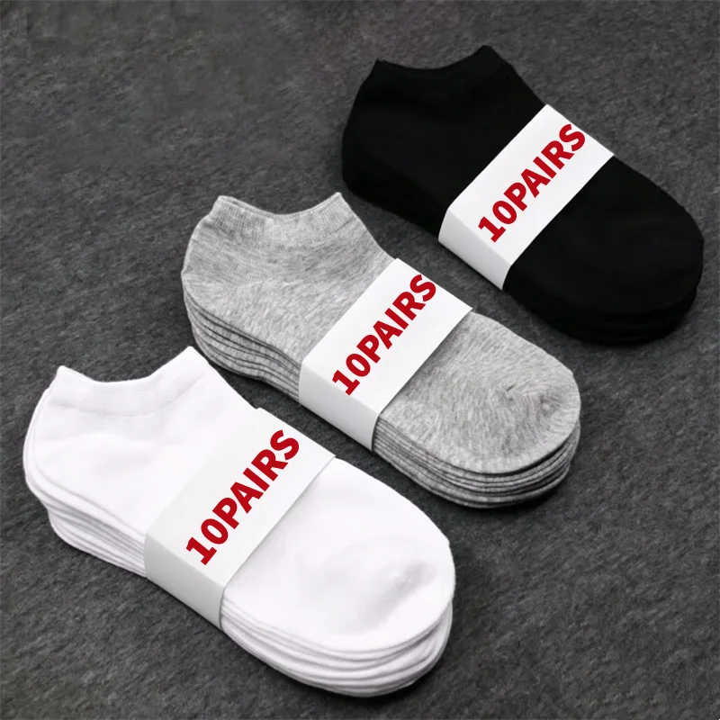 20Pcs/Lot Unisex Casual Solid Color Boat Socks Thin Breathable Comfy Anti Odor Sweat-absorbing Low Cut Ankle Socks for Men Women
20Pcs/Lot Unisex Casual Solid Color Boat Socks Thin Breathable Comfy Anti Odor Sweat-absorbing Low Cut Ankle Socks for Men Women