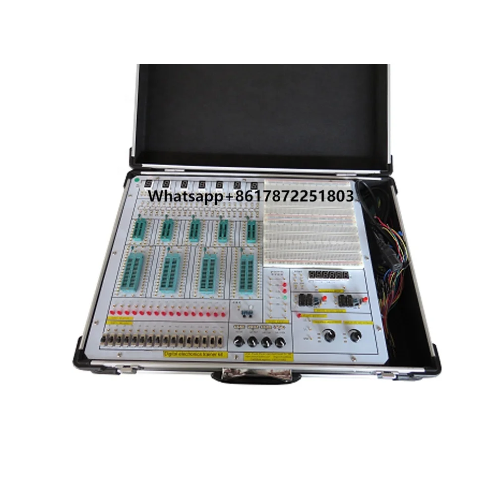 Digital Electronics Trainer Kit Didactic Equipment Electronics Laboratory Equipment
Digital Electronics Trainer Kit Didactic Equipment Electronics Laboratory Equipment