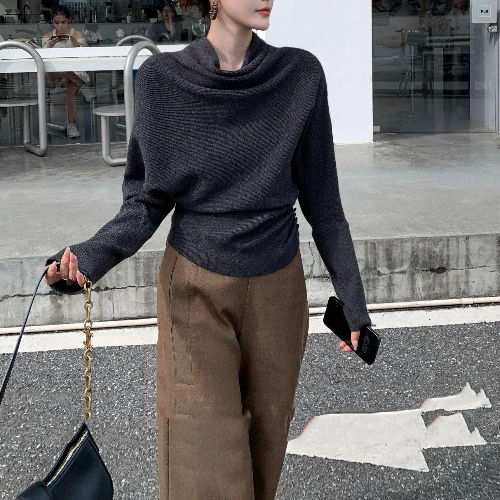 2025 Autumn Design Sensation Loose Fit Long Sleeve Solid Color Knitwear Fashion High Waist Knitted Top Women's Style
2025 Autumn Design Sensation Loose Fit Long Sleeve Solid Color Knitwear Fashion High Waist Knitted Top Women's Style