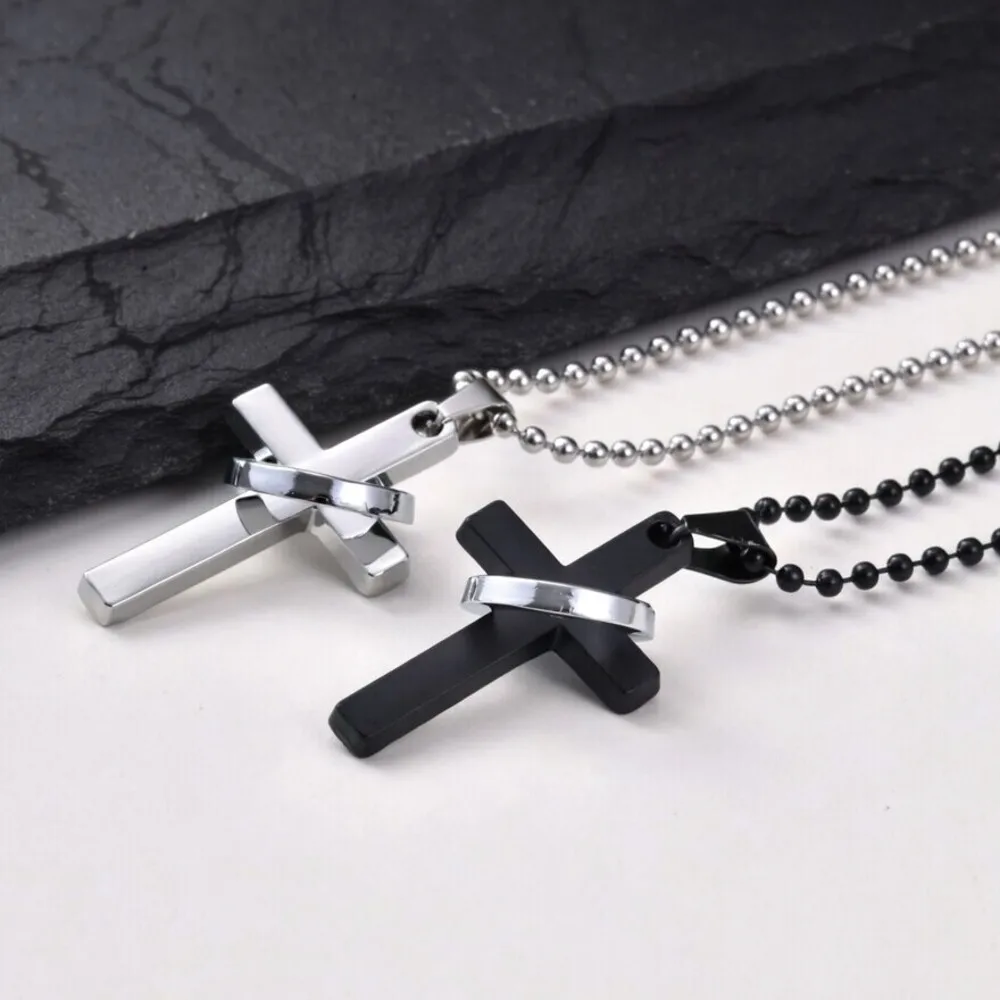 Black Cross Necklace for Men Boys,70cm Metal Bead Long Chain Collars,Faith Prayer Jewelry Gift
Black Cross Necklace for Men Boys,70cm Metal Bead Long Chain Collars,Faith Prayer Jewelry Gift