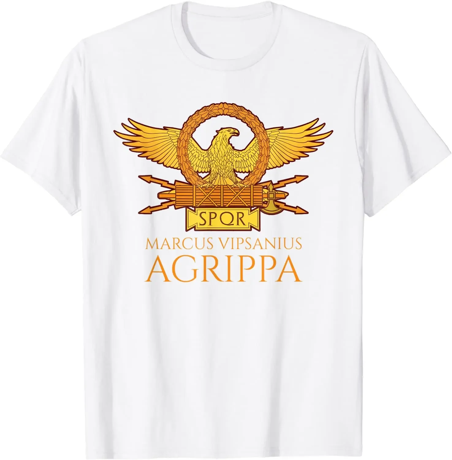 Ancient Rome Legion Eagle - Agrippa - Roman Empire SPQR Men T-Shirt Short Sleeve Casual Cotton O-Neck Tees
Ancient Rome Legion Eagle - Agrippa - Roman Empire SPQR Men T-Shirt Short Sleeve Casual Cotton O-Neck Tees