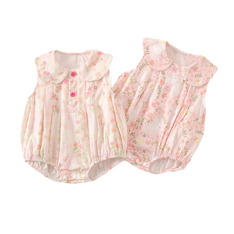 Baby Girls Summer Clothes Newborn Doll Collar Princess Jumpsuit Infant Cotton Floral Romper 0-24 Month
Baby Girls Summer Clothes Newborn Doll Collar Princess Jumpsuit Infant Cotton Floral Romper 0-24 Month