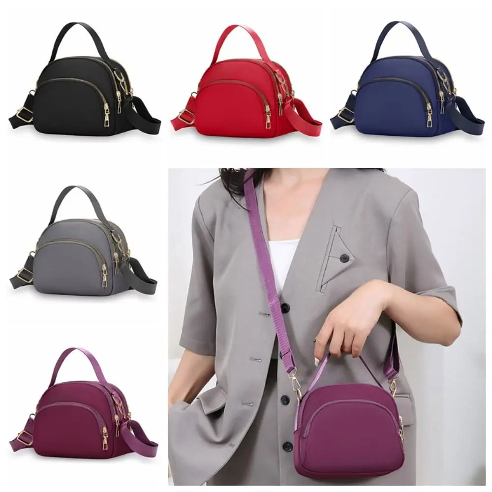 Simple Nylon Zipper Crossbody Bag Multifunction Korean Style Canvas Shoulder Bag Solid Color Storage Bag Small Phone Bag Women
Simple Nylon Zipper Crossbody Bag Multifunction Korean Style Canvas Shoulder Bag Solid Color Storage Bag Small Phone Bag Women