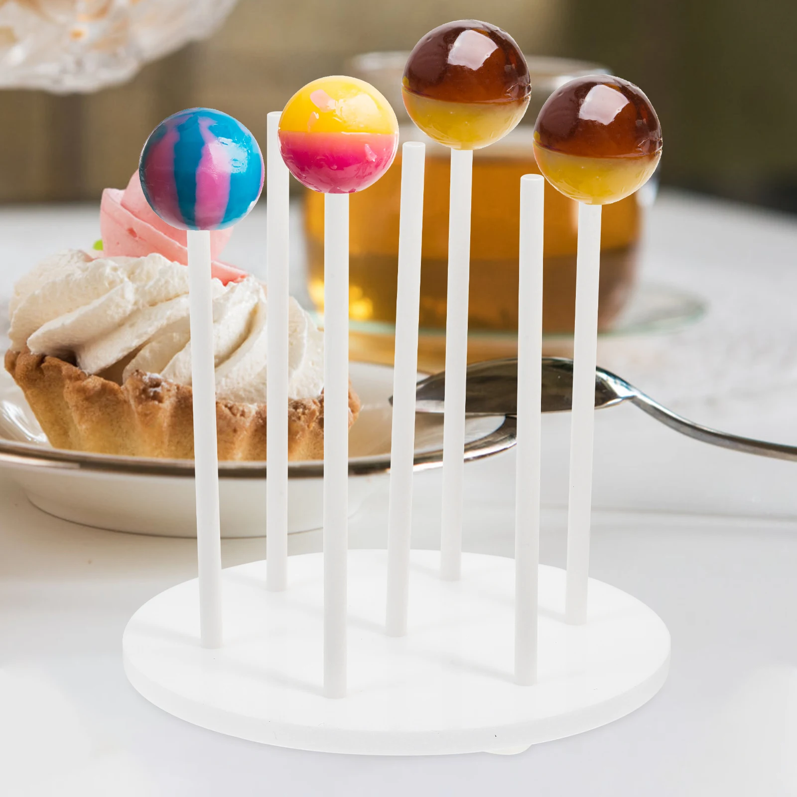 2 Pcs Candy Stand Cake Pop Holder Dessert Display Stands Lollipop for Party Accessories Acrylic Table Desk Lollipops
2 Pcs Candy Stand Cake Pop Holder Dessert Display Stands Lollipop for Party Accessories Acrylic Table Desk Lollipops