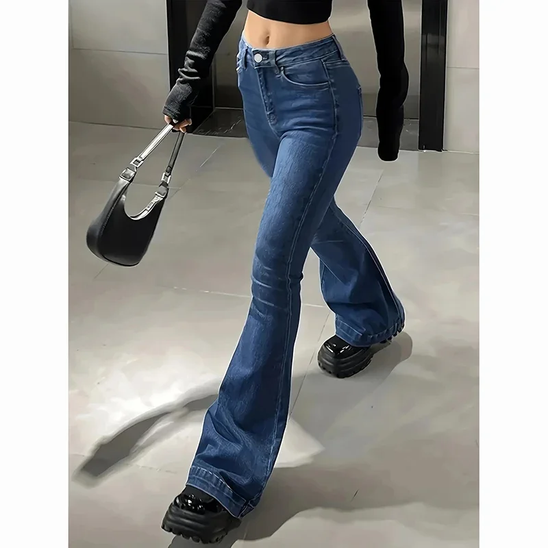 2025 Lady Chic Fashion High Waist Flared Jeans Women Comfortable Stretchy Thin Denim Pants Girls Concise Bell Bottoms Trousers
2025 Lady Chic Fashion High Waist Flared Jeans Women Comfortable Stretchy Thin Denim Pants Girls Concise Bell Bottoms Trousers
