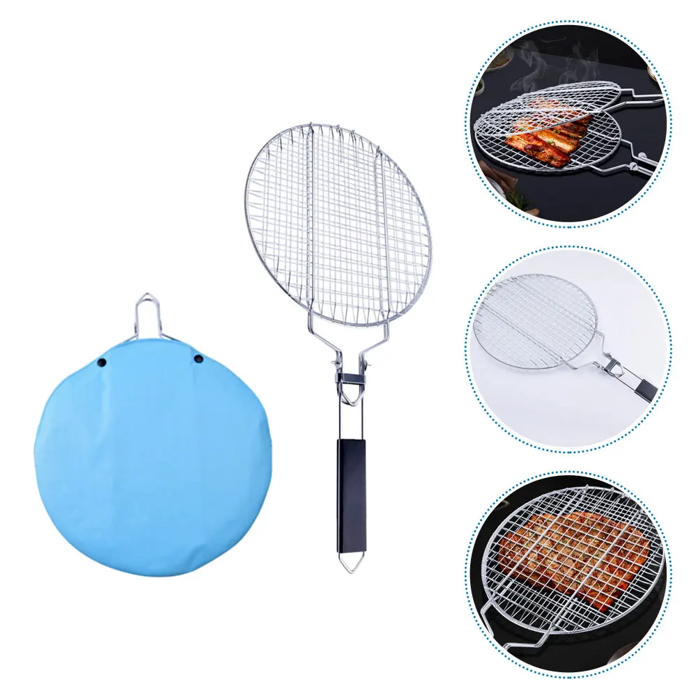 Stainless Steel Mesh Clip Net Lightweight Portable Fish Grill Rack Silver Clamp Barbecue Net Clip Storage Bag Barbecue Tool
Stainless Steel Mesh Clip Net Lightweight Portable Fish Grill Rack Silver Clamp Barbecue Net Clip Storage Bag Barbecue Tool