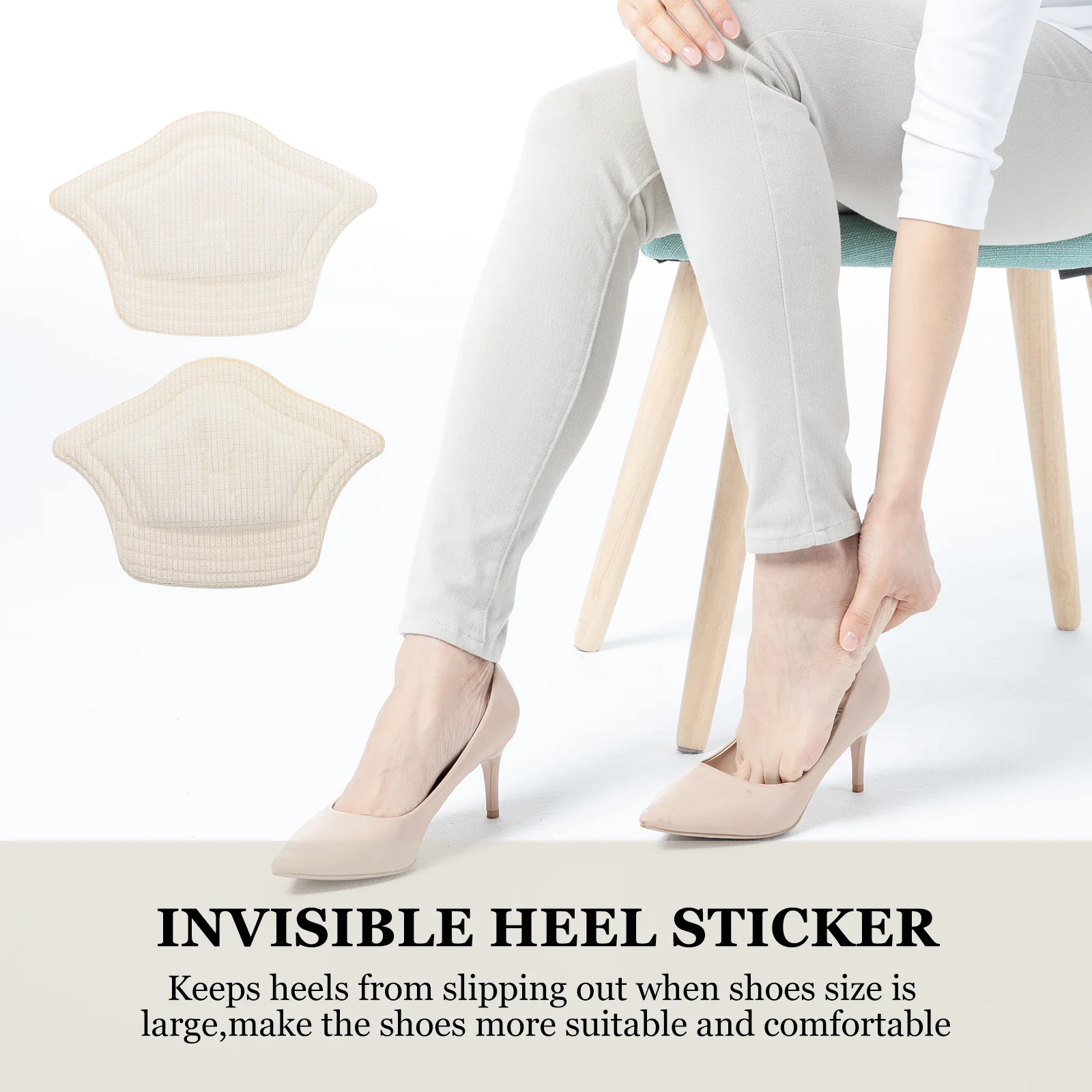 Heel Stickers Comfortable Anti-wear Shoe Patch Pads Protectors Shoes Protection
Heel Stickers Comfortable Anti-wear Shoe Patch Pads Protectors Shoes Protection