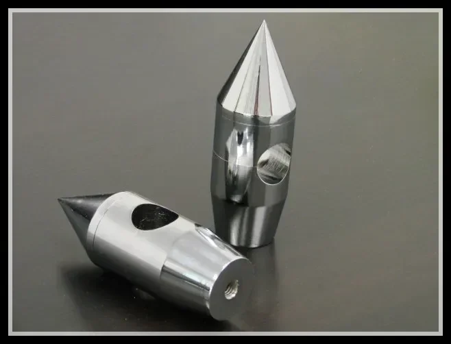 For Harley Softail Dyna Sportster or any custom applications 5" Chrome Spike Handlebar Riser
For Harley Softail Dyna Sportster or any custom applications 5" Chrome Spike Handlebar Riser