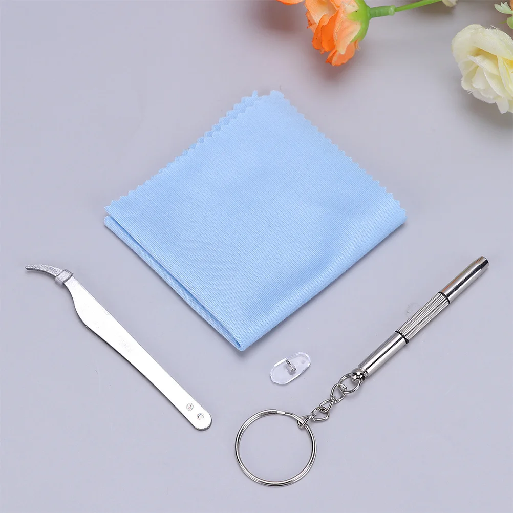 2Sets Eyeglasses Repair Tool Kit Stainless Steel Precision Screwdriver Set for Watch and Glass Fixing Replacement Parts Compact
2Sets Eyeglasses Repair Tool Kit Stainless Steel Precision Screwdriver Set for Watch and Glass Fixing Replacement Parts Compact