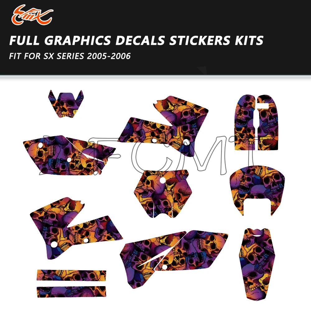 29/31/35mil Thickened Full Graphics Decals Sticker Motorcycle Background Fit for SX125 SX250 SX450 125 250 450 525 SX 2005 2006
29/31/35mil Thickened Full Graphics Decals Sticker Motorcycle Background Fit for SX125 SX250 SX450 125 250 450 525 SX 2005 2006