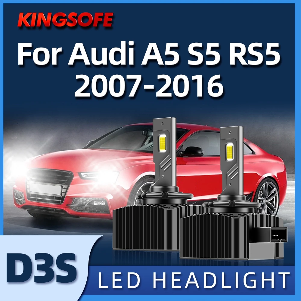 LED D3S Bulb 30000LM Super Bright Car Headlight 6000K For Audi A5 S5 RS5 2007 2008 2009 2010 2011 2012 2013 2014 2015 2016
LED D3S Bulb 30000LM Super Bright Car Headlight 6000K For Audi A5 S5 RS5 2007 2008 2009 2010 2011 2012 2013 2014 2015 2016