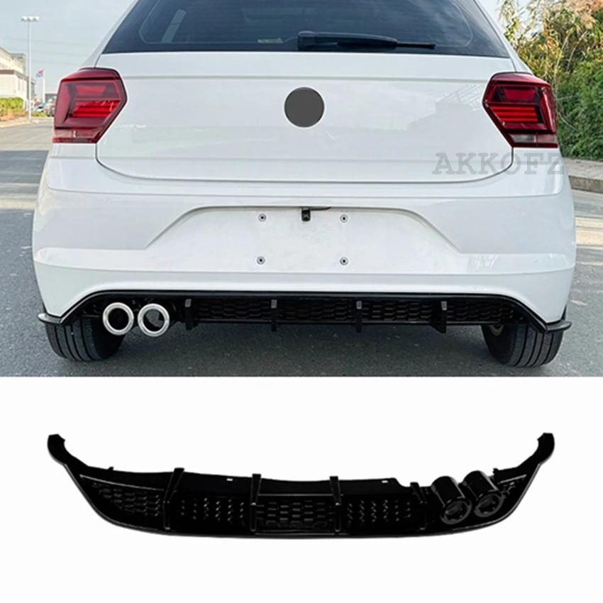 For Volkswagen Polo MK6 2019 + Gloss Black rear bumper rear lip exterior modification Diffuser spoiler
For Volkswagen Polo MK6 2019 + Gloss Black rear bumper rear lip exterior modification Diffuser spoiler