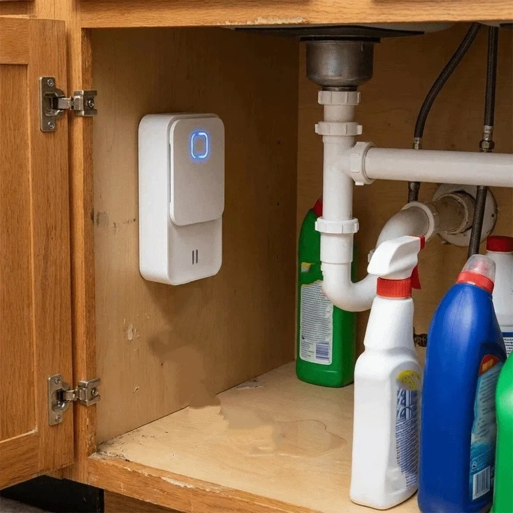 WiFi-Connected WiFi Water Immersion Sensor Dual-Surface Detection Compact Build Home Security Leak Alarm Low-Power Build
WiFi-Connected WiFi Water Immersion Sensor Dual-Surface Detection Compact Build Home Security Leak Alarm Low-Power Build