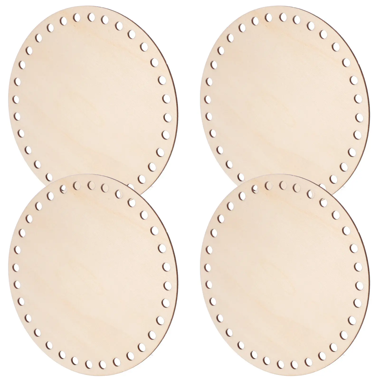 4Pcs Wooden Bag Bottom DIY Crochet Basket Base Shaping Pad for Handbag Knitting Craft Gift Making 15Cm Sturdy Natural Wood Touch
4Pcs Wooden Bag Bottom DIY Crochet Basket Base Shaping Pad for Handbag Knitting Craft Gift Making 15Cm Sturdy Natural Wood Touch