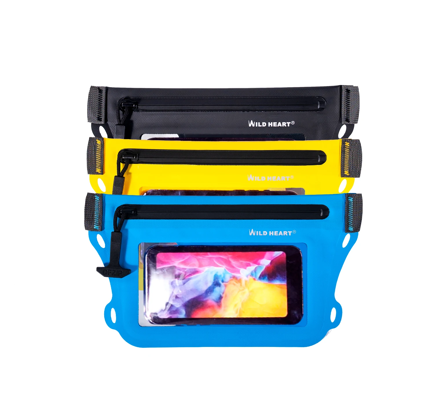 WILD HEART Водонепроницаемая поясная сумка IPX8 с регулируемым поясным ремнем Сенсорная сухая сумка с двойным внутренним карманом для плавания, дайвинга
WILD HEART Водонепроницаемая поясная сумка IPX8 с регулируемым поясным ремнем Сенсорная сухая сумка с двойным внутренним карманом для плавания, дайвинга