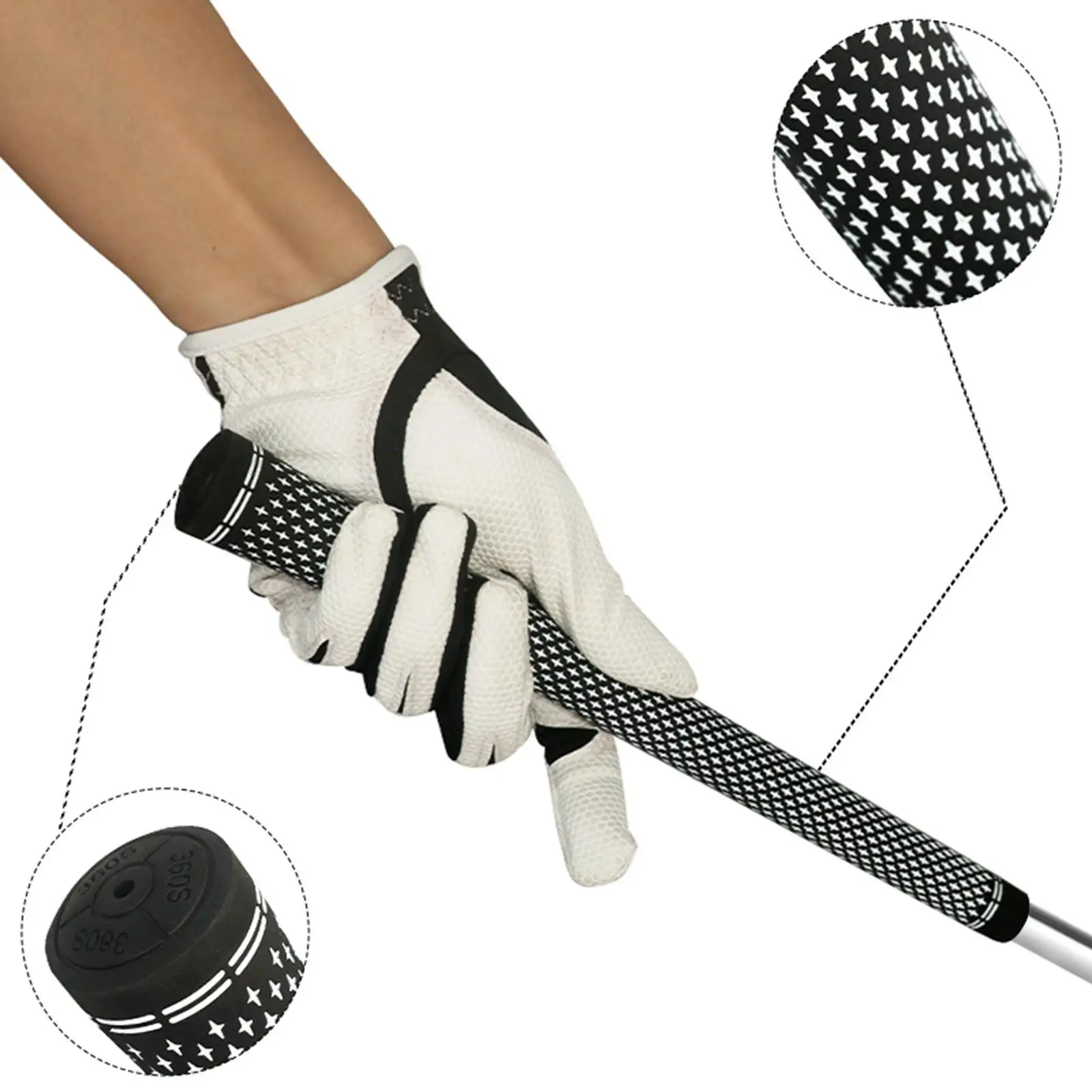 Lightweight Golf Grip Non Slip Comfortable Surface Replacement Golf Club Handle for Golf Clubs
Lightweight Golf Grip Non Slip Comfortable Surface Replacement Golf Club Handle for Golf Clubs