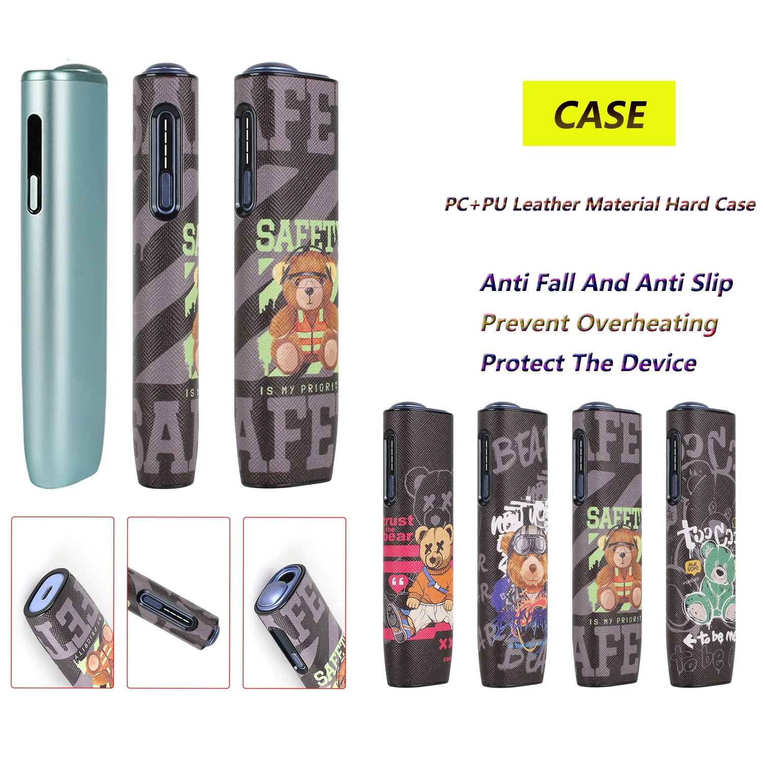 New Protection Case for IQOS Iluma i One PU Leather Protection Covers
New Protection Case for IQOS Iluma i One PU Leather Protection Covers