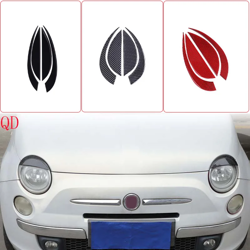 For Fiat 500 2007-2015 Soft carbon fiber Car Styling Car Headlight Eyebrow Decorative Sticker Exterior Protection Accessories
For Fiat 500 2007-2015 Soft carbon fiber Car Styling Car Headlight Eyebrow Decorative Sticker Exterior Protection Accessories