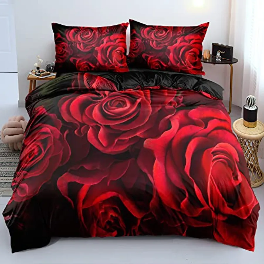 3D Print Big Red wer Duvet Cover Set Size Black Color Background Comforter Covers and 2 Pillow Shams Girls Bedroom Decorations
3D Print Big Red wer Duvet Cover Set Size Black Color Background Comforter Covers and 2 Pillow Shams Girls Bedroom Decorations