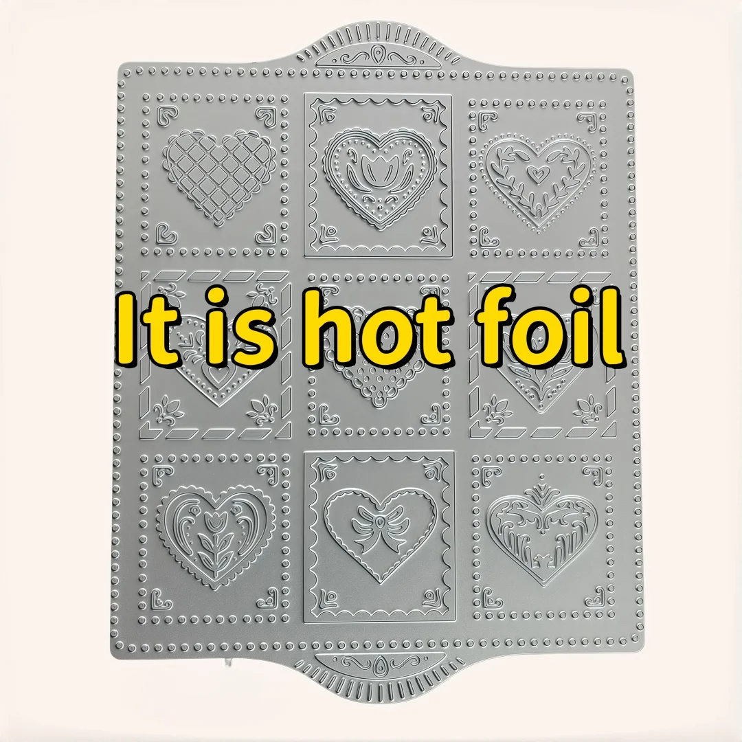Rectangle Hearts Market Place Lover Metal Cutting Dies Clear Stamps Stencil Hot Foil for DIY Valentine Card January 2026 New
Rectangle Hearts Market Place Lover Metal Cutting Dies Clear Stamps Stencil Hot Foil for DIY Valentine Card January 2026 New