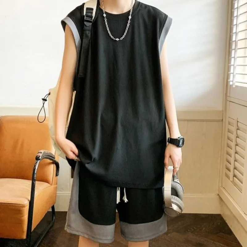 Summer Men Ice Silk Sleeveless T Shirt Thin Quick Dry Casual Loose Fit Basketball Jersey Sport Vest
Summer Men Ice Silk Sleeveless T Shirt Thin Quick Dry Casual Loose Fit Basketball Jersey Sport Vest