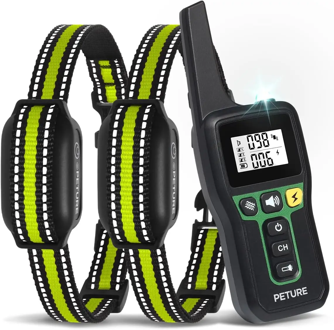 Bark Collar with Remote, 3300Ft 2-in-1 Dog Training Collar with Beep Vibration Static & Auto Mode, IPX7 Waterproof
Bark Collar with Remote, 3300Ft 2-in-1 Dog Training Collar with Beep Vibration Static & Auto Mode, IPX7 Waterproof