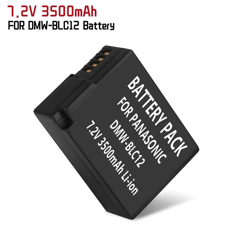 1-5Pack 3,5 Ah Kompatibel mit Panasonic DMW-BLC12,DMW-BLC12E,DMW-BLC12PP und Lumix DMC-G85,DMC-FZ200,DMC-FZ1000Battery
1-5Pack 3,5 Ah Kompatibel mit Panasonic DMW-BLC12,DMW-BLC12E,DMW-BLC12PP und Lumix DMC-G85,DMC-FZ200,DMC-FZ1000Battery