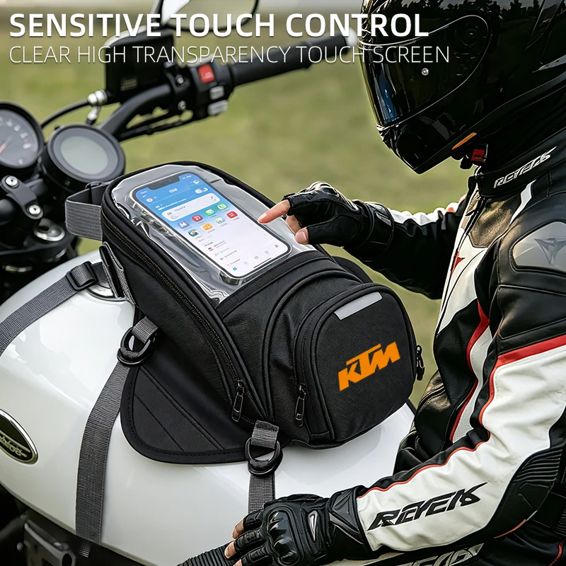 Motorcycle Fuel Bag Mobile Phone Navigation Tank Multifunctional Small Oil Reservoit Package for KTM 790 990 1050 SUPER Adv Duke
Motorcycle Fuel Bag Mobile Phone Navigation Tank Multifunctional Small Oil Reservoit Package for KTM 790 990 1050 SUPER Adv Duke