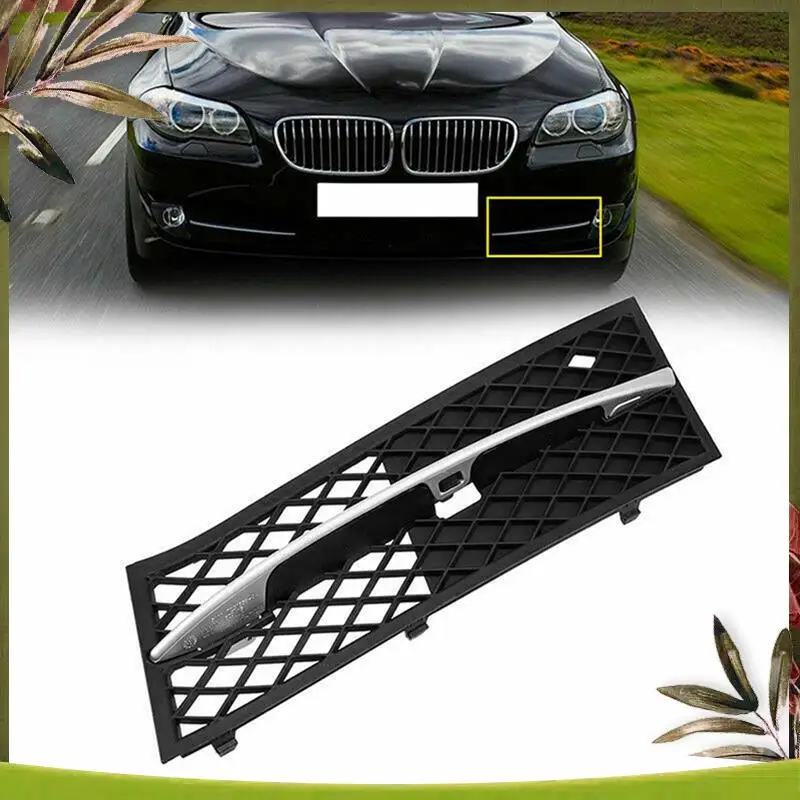AB98-Front Lower Bumper Grille Cover Chrome Trim Parts For BMW F10 F11 F18 2010-2013 51117200699 51117200700 51117231859 1117231
AB98-Front Lower Bumper Grille Cover Chrome Trim Parts For BMW F10 F11 F18 2010-2013 51117200699 51117200700 51117231859 1117231