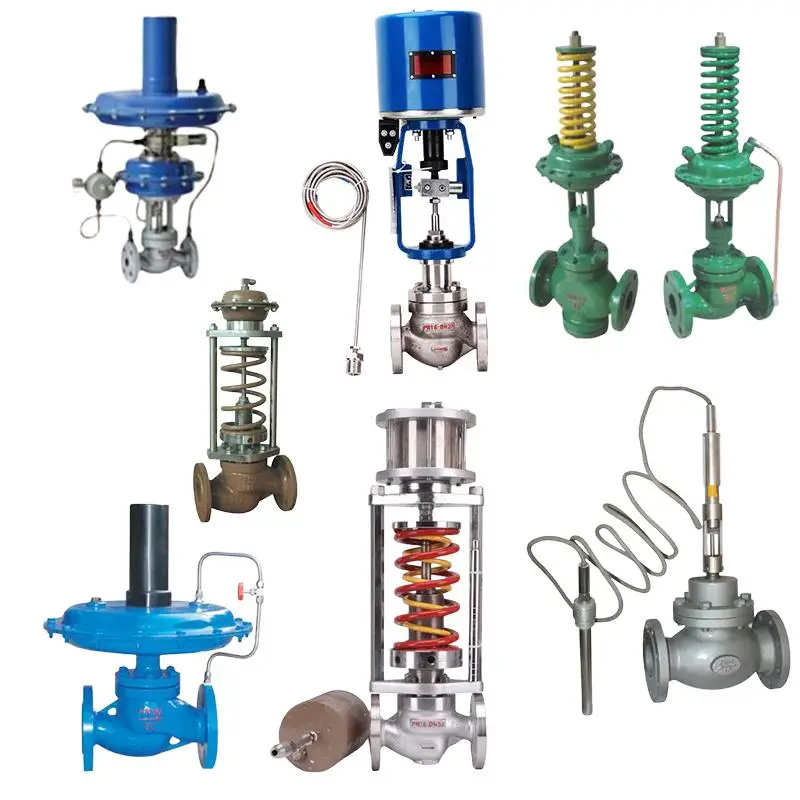 Self-operated Pressure Pneumatic Control Valve WCB CF8 PN2.5-6.4MPa Self-operated Temperature Regulating Electric Control Valve
Self-operated Pressure Pneumatic Control Valve WCB CF8 PN2.5-6.4MPa Self-operated Temperature Regulating Electric Control Valve
