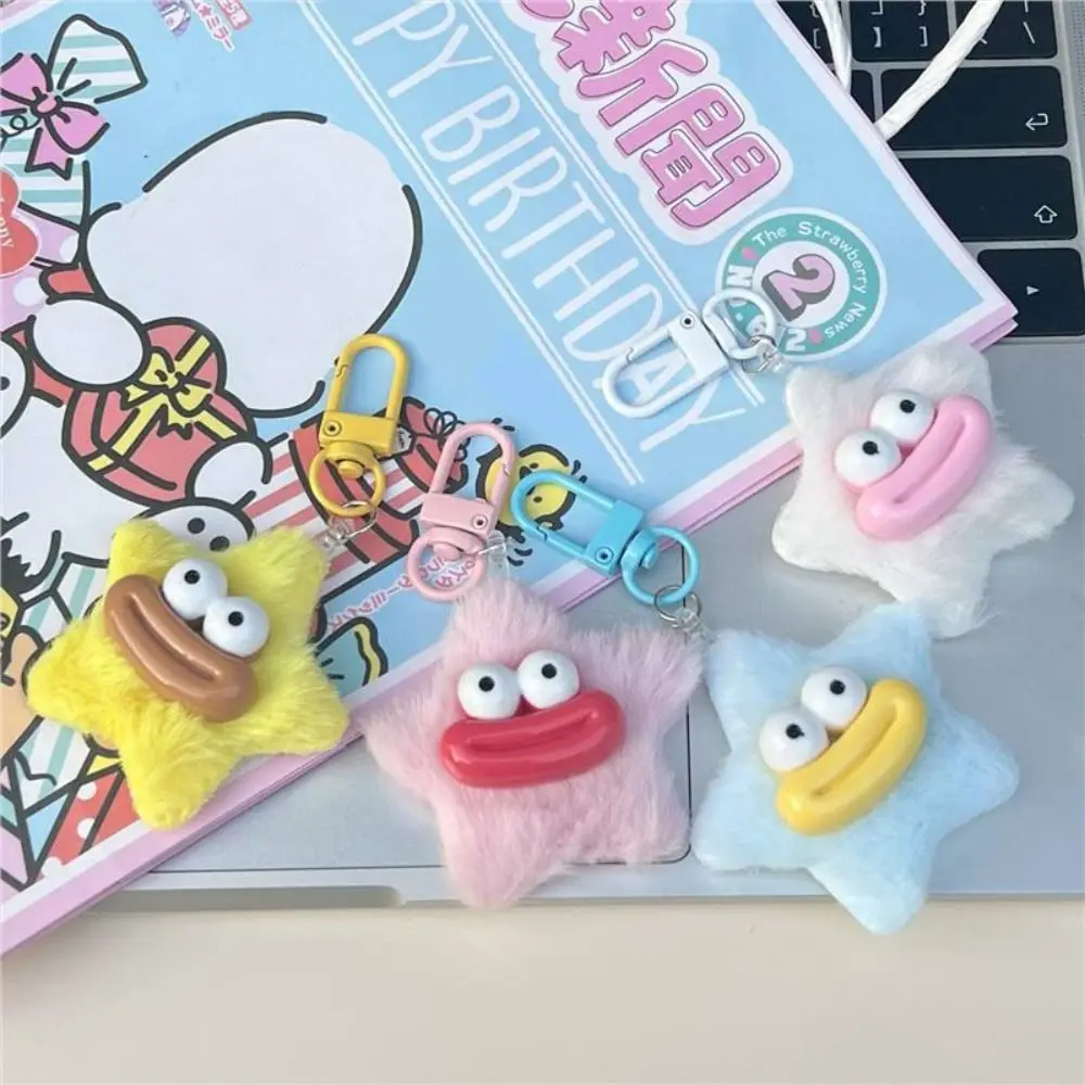Cute Cartoon Funny Star Keychain Plushies Plush Stuffed Sausage Mouth Keyring Colorful Kawaii Star Plush Pendant Earphone Case
Cute Cartoon Funny Star Keychain Plushies Plush Stuffed Sausage Mouth Keyring Colorful Kawaii Star Plush Pendant Earphone Case