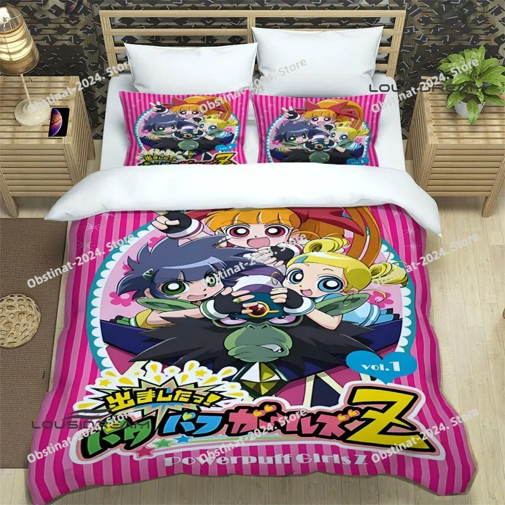 3D P-Powerpuff-Girls Cartoon Bedding Sets exquisite bed supplies set duvet cover comforter set bedding set luxury birthday gift
3D P-Powerpuff-Girls Cartoon Bedding Sets exquisite bed supplies set duvet cover comforter set bedding set luxury birthday gift