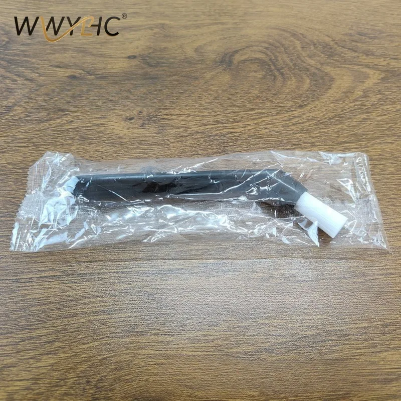 Suitable for Coffee Machine Cleaning Brush, Plastic Long Handle Removable Replacement Rinse Brush Head, Accessories