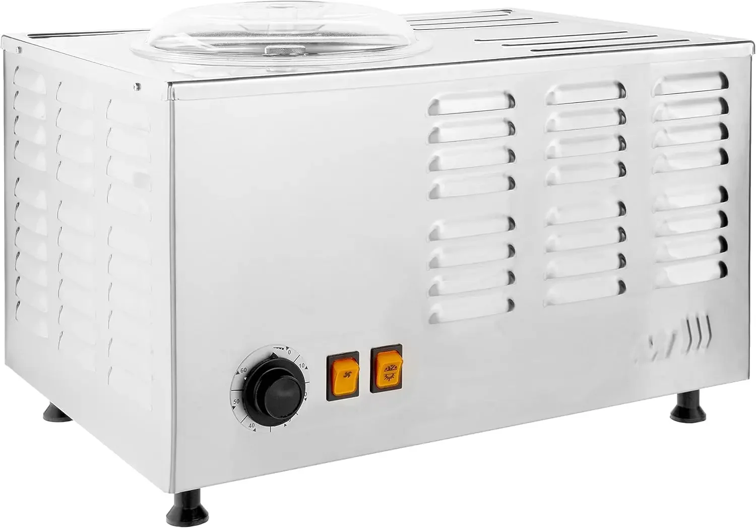 Lello Musso Pola 5030 2 Quart Silver Dessert Maker Ice Cream Gelato Machine
Lello Musso Pola 5030 2 Quart Silver Dessert Maker Ice Cream Gelato Machine