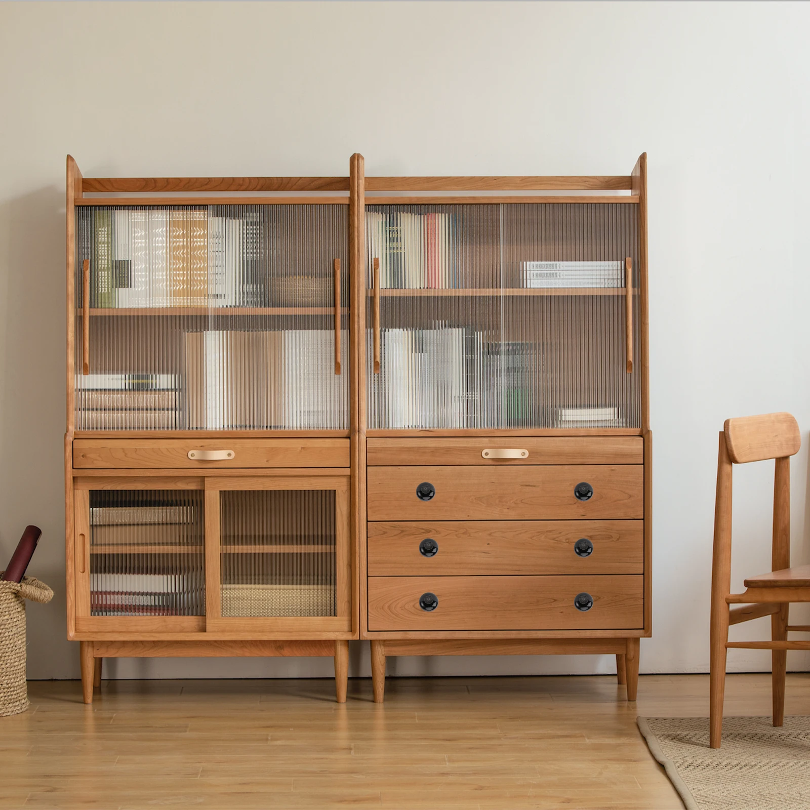 5Pcs Round Ceramic Door Knobs Durable Black Kitchen Cabinet Drawer Pull Handles Set Classic Style Round Door Knob 
5Pcs Round Ceramic Door Knobs Durable Black Kitchen Cabinet Drawer Pull Handles Set Classic Style Round Door Knob