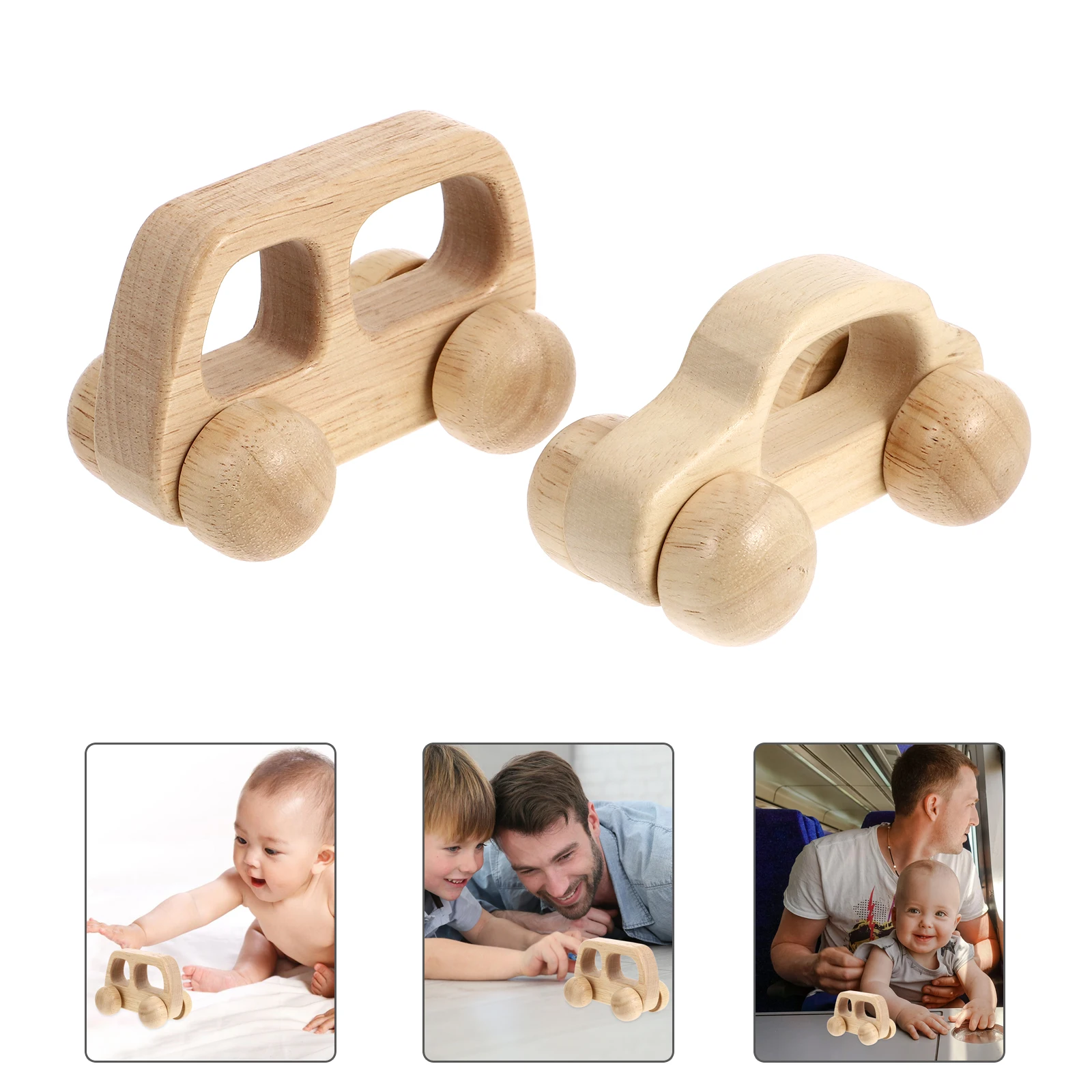 2 Pcs Baby Trolley Toy Toddler Toys Sensory for Toddlers Cars Development Skills Teething Wooden Child
2 Pcs Baby Trolley Toy Toddler Toys Sensory for Toddlers Cars Development Skills Teething Wooden Child