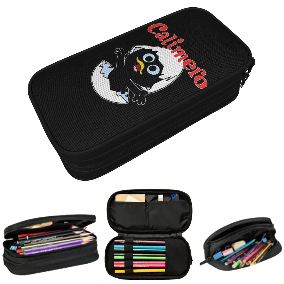 Пенал Calimero с героями комиксов и аниме для детей, школьный пенал-коробка, сумка для канцелярских принадлежностей, держатель для ручек
Пенал Calimero с героями комиксов и аниме для детей, школьный пенал-коробка, сумка для канцелярских принадлежностей, держатель для ручек