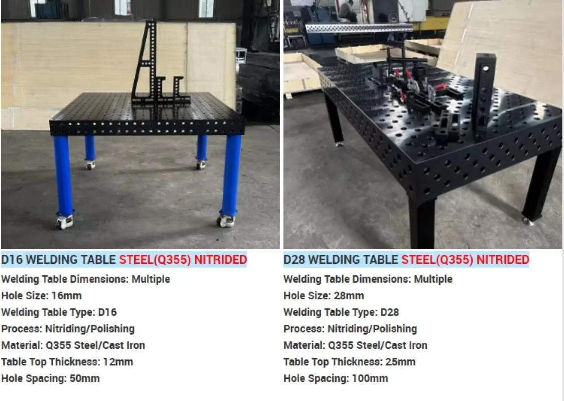 Modular 3D Fixture Precision Steel Nitrided Welding Multi Functional Welding Workbench for Clamping and Welding
Modular 3D Fixture Precision Steel Nitrided Welding Multi Functional Welding Workbench for Clamping and Welding