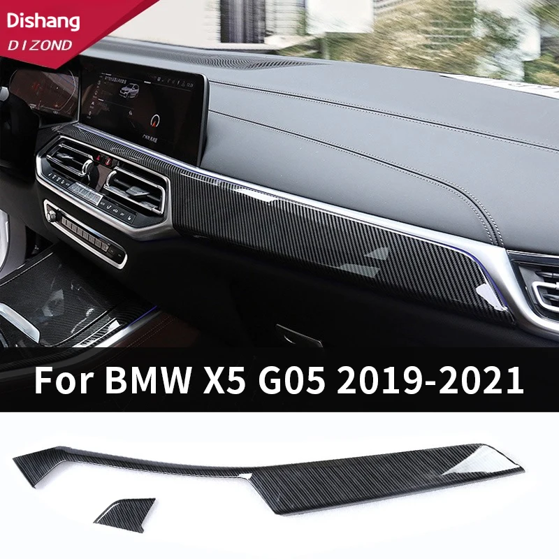 For BMW X5 G05 2019-2021 ABS material Styling Center Console Dashboard Panel Decoration Cover Sticker Trim Interior Accessories
For BMW X5 G05 2019-2021 ABS material Styling Center Console Dashboard Panel Decoration Cover Sticker Trim Interior Accessories