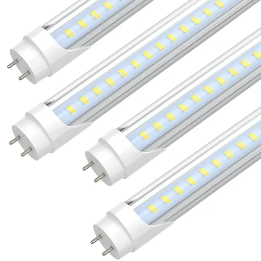 4Feet LED T8 Type A+B Tube Lights, 28W 80W Equivalent,4060LM, 6500K, Single or Double End Powered, Plug and Play or Ballast Byp
4Feet LED T8 Type A+B Tube Lights, 28W 80W Equivalent,4060LM, 6500K, Single or Double End Powered, Plug and Play or Ballast Byp